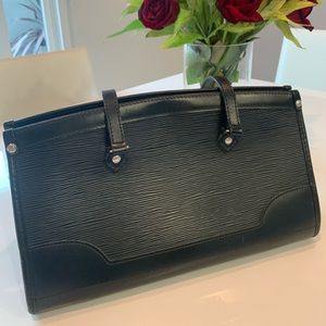 Louis Vuitton Madeleine PM Epi Leather Black Bag